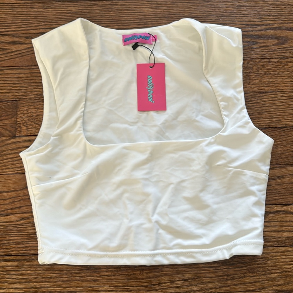 White Edikted Top